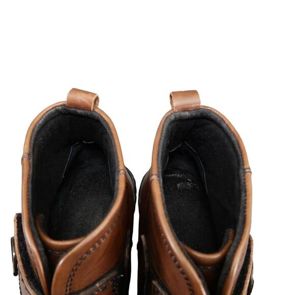 Josef Seibel Shoes Womens 37 Booties Fashion Classic Calla Leather Strap Slouchy - Picture 14 of 16